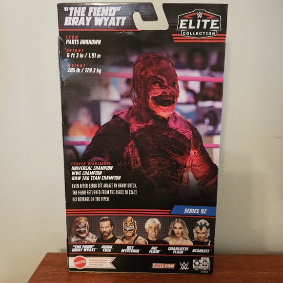 The Fiend bray wyatt wwe elite collection series 92 - Picture 2 of 2